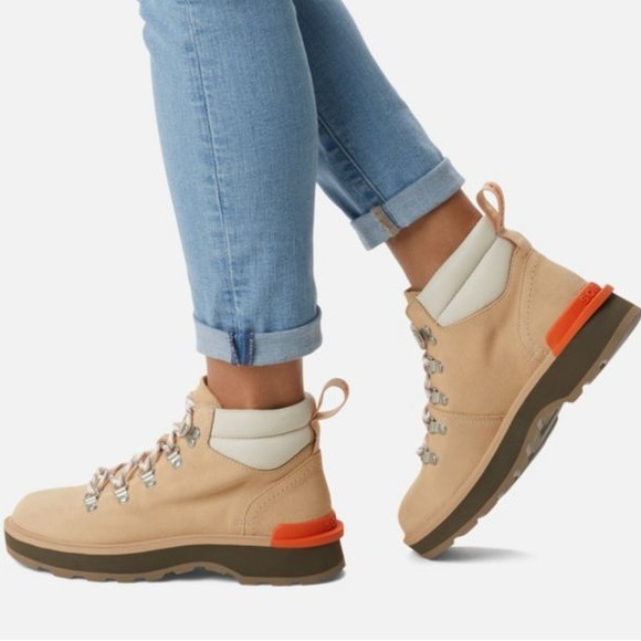 Sorel Shoes - SOREL “City Kicker” Women’s Hi-Line™ Hiker Bootie in Ceramic Major. Size 9.5 NWT
